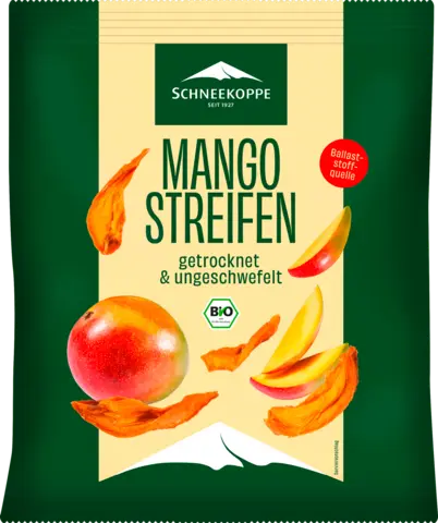 Bio Mangostreifen von SCHNEEKOPPE