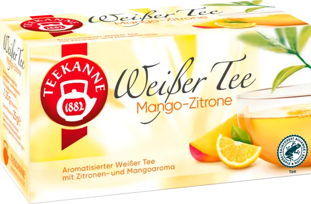 Weißer Tee Mango-Zitrone von TEEKANNE
