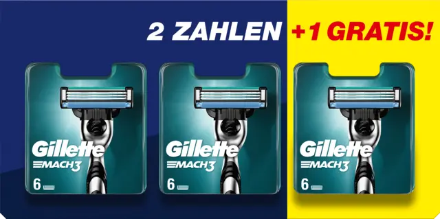 Mach3 Rasierklingen von GILLETTE