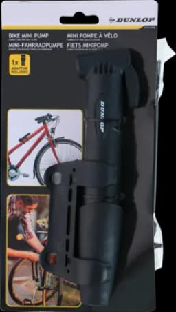 Mini-Fahrradpumpe von DUNLOP