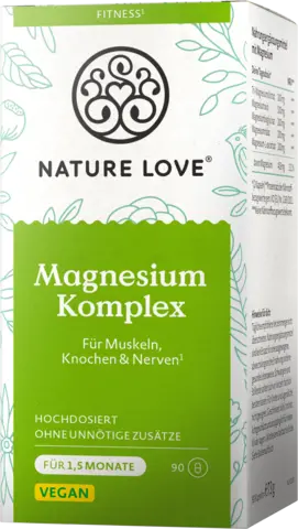 Magnesium Komplex von NATURE LOVE