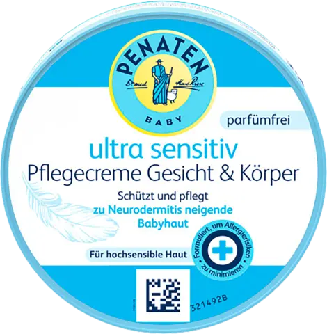 Ultra Sensitiv Pflegecreme Gesicht & Körper von PENATEN