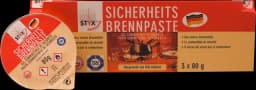 Sicherheitsbrennpaste, sicheres Brennmittel von STYX