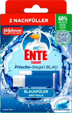 Frische-Siegel Azure Lagoon Nachfüller von WC ENTE
