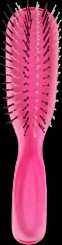 Haarbürste schmal klein pink von DIV.SAISONMARKEN