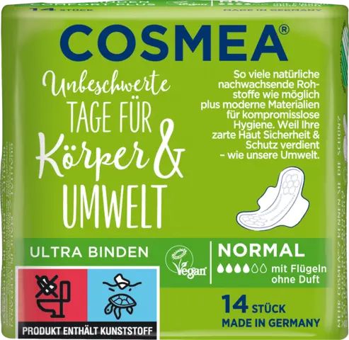 Ultra Binden Comfort Plus Normal von COSMEA