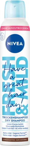 Fresh & Mild Trockenshampoo dunkle Haartöne von NIVEA
