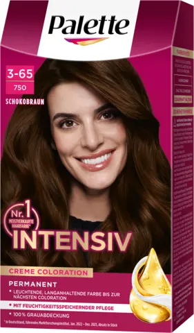 Intensiv Creme Coloration 3-65/750 Schokobraun von POLY PALETTE