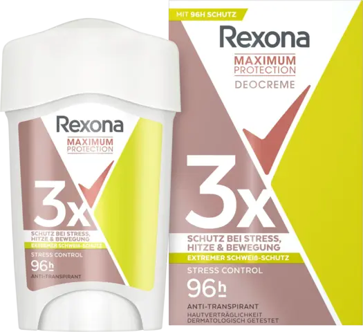 Maximum Protection Deo Creme-Stick Stress Control von REXONA