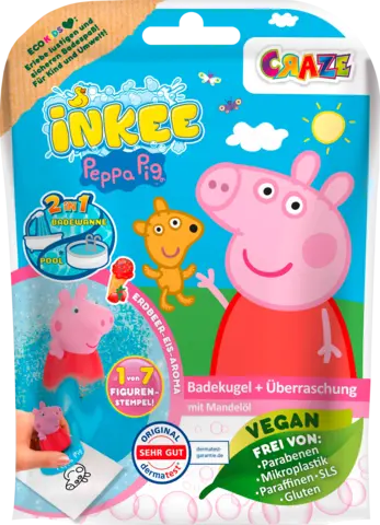 Inkee Badebombe Peppa Pig von CRAZE