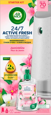 Active Fresh Automatisches Duftspray Starter-Set Jasminblüte von AIRWICK