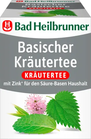 Basischer Kräutertee von BAD HEILBRUNNER