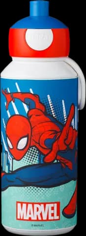 trinkflasche pop-up campus 400 ml - spiderman von ROSTI MEPAL