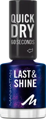 Last & Shine Nagellack 040 midnight rush von MANHATTAN