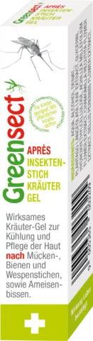 Après Insektenstich Kräutergel von GREENCARE
