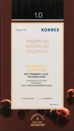 Argan Oil Coloration 1.0 black/schwarz von KORRES