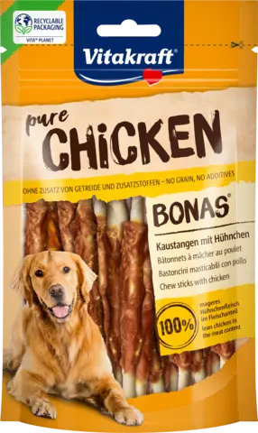 Pure Chicken Bonas Kaustangen mit Hühnchen von VITAKRAFT