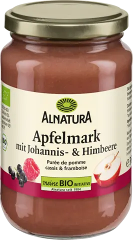 Bio Apfelmark Johannis- und Himbeere von ALNATURA
