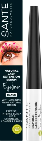 Natural Lash Extension Serum Eyeliner black von SANTE