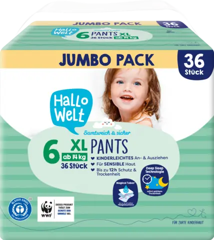 Pants Gr. 6 XL JUMBO von HALLO WELT
