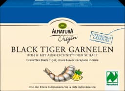 Bio Black Tiger Garnelen von ALNATURA
