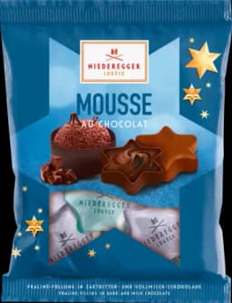 Pralinen Sterne Mousse au Chocolate von NIEDEREGGER