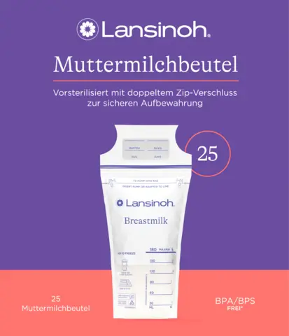 Muttermilchbeutel von LANSINOH