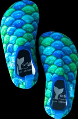Fin Fun Badeschuhe Aussie green Gr.30-31 von ADIDAS