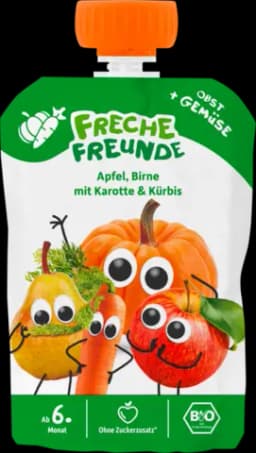 Apfel, Birne, Karotte & Kürbis von ERDBÄR