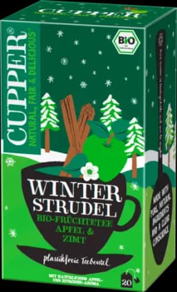 Bio Winter Strudel Tee von CUPPER