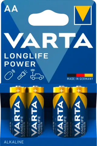 Alkaline Batterien. von VARTA