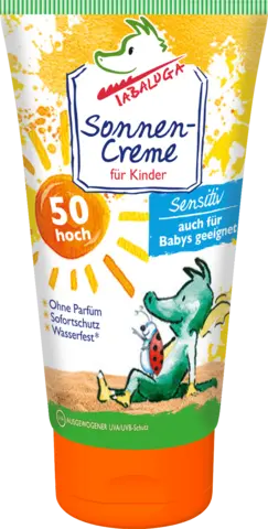 Sonnencreme für Kinder LSF 50 hoch von TABALUGA