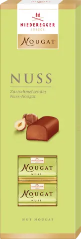 Nuss-Nougat in Vollmilch-Schokolade von NIEDEREGGER