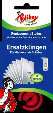 Ersatzklingen, 8 Stück von POLIBOY