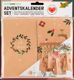 Adventskalender-Set Oh Deer von FOLIA