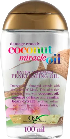 extra strenght damage remedy + coconut miracle oil Penetrating oil von OGX