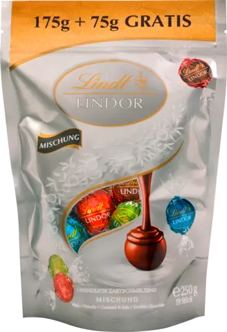 Lindor Pralinen Misch Silber von LINDT