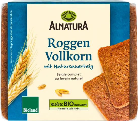 Bio Roggenvollkornbrot von ALNATURA