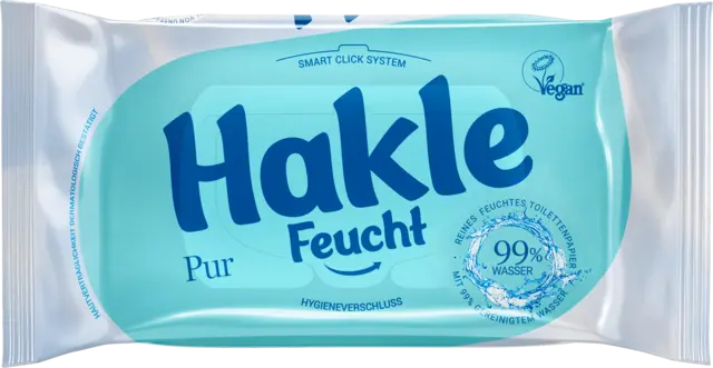 Feucht Pur feuchtes Toilettenpapier von HAKLE