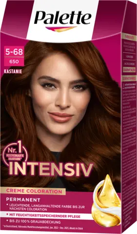 Intensiv Creme Coloration 5-68/650 Kastanie von POLY PALETTE