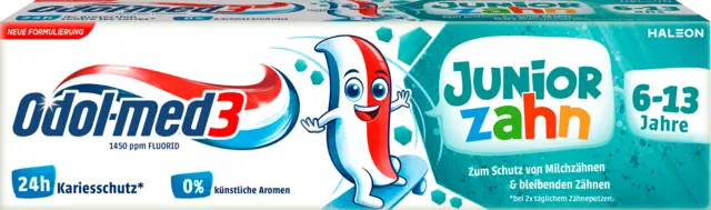 Juniorzahn Zahncreme von ODOL