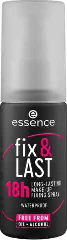 Fix & Last 18h Long-Lasting Make-up Fixing Spray von ESSENCE