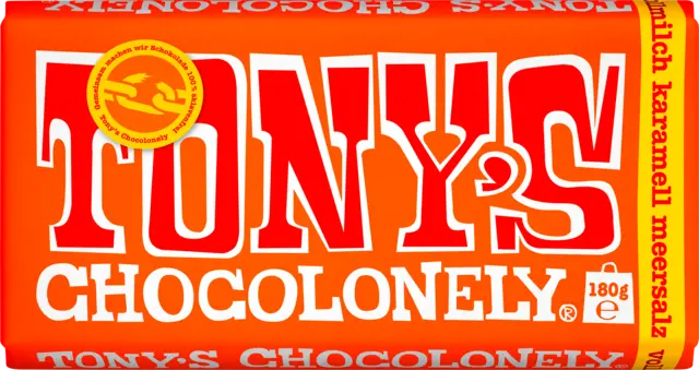 Vollmilchschokolade Karamell Meersalz von TONY'S