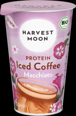 Bio Protein Iced Coffee Macchiato von HARVEST MOON