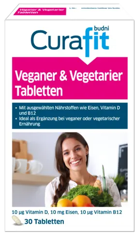 Veganer & Vegetarier Tabletten von CURAFIT