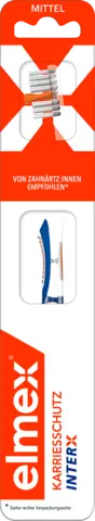 Kariesschutz InterX Zahnbürste Mittel von ELMEX