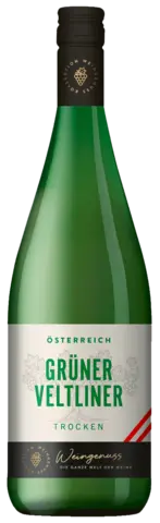 Grüner Veltliner Österreich Qualitätswein weiß von WEINGENUSS