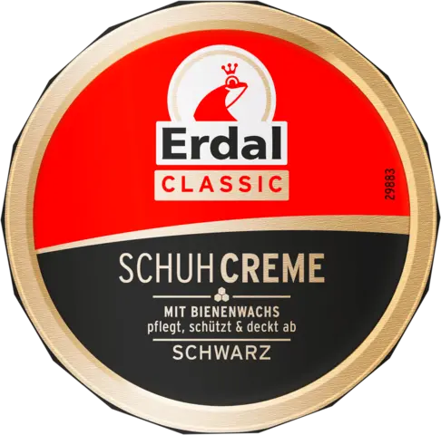 Classic Schuhcreme Dose schwarz von ERDAL