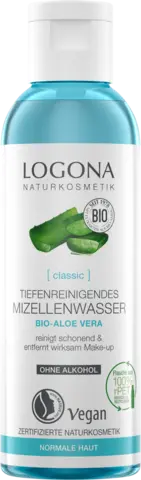 Classic Tiefenreinigendes Mizellenwasser Bio-Aloe Vera von LOGONA