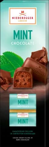 Mint in Zartbitter-Schokolade von NIEDEREGGER